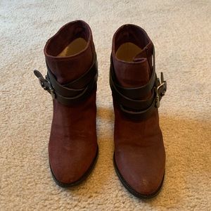 Jimmy Choo suede booties